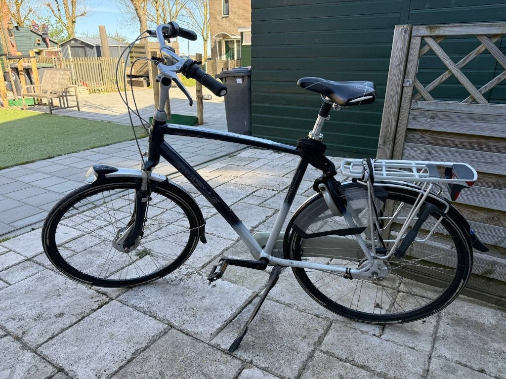 Gazelle Chamonix Excellent herenfiets maat 61, Fietsen en Brommers, Fietsen | Heren | Herenfietsen, Ophalen, Gebruikt, Versnellingen