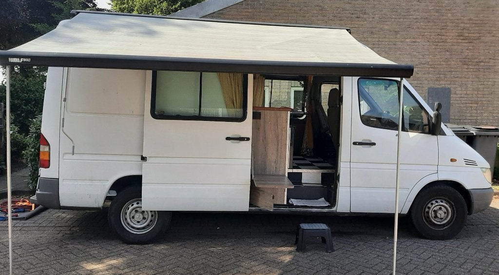 Camper Mercedes Sprinter (213CDI), Automaat, Buscamper of Camperbus, Reservewiel, Diesel