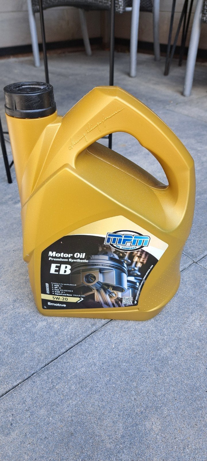 Motorolie 5 liter 5w-20., Auto diversen, Onderhoudsmiddelen, Ophalen