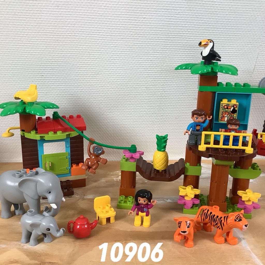 Duplo tropisch eiland 10906 (compleet) 2, Kinderen en Baby's, Speelgoed | Duplo en Lego, Ophalen of Verzenden, Zo goed als nieuw