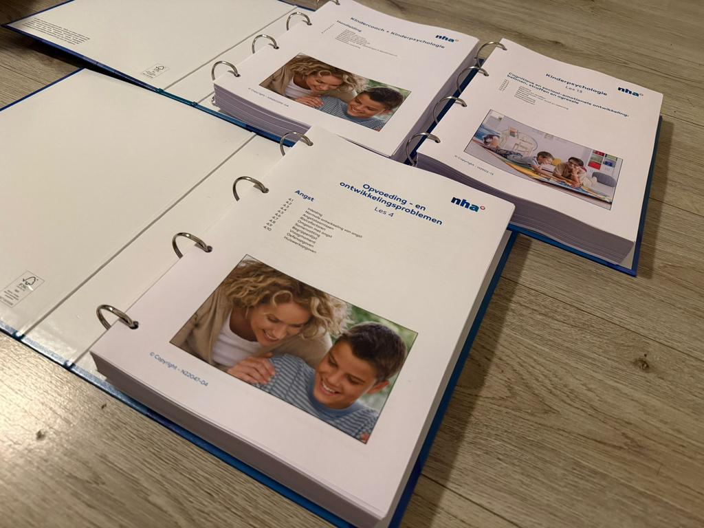 NHA Kindercoach + Kinderpsychologie cursusmap–NIEUW, Ophalen of Verzenden, Beta, Nieuw, HBO