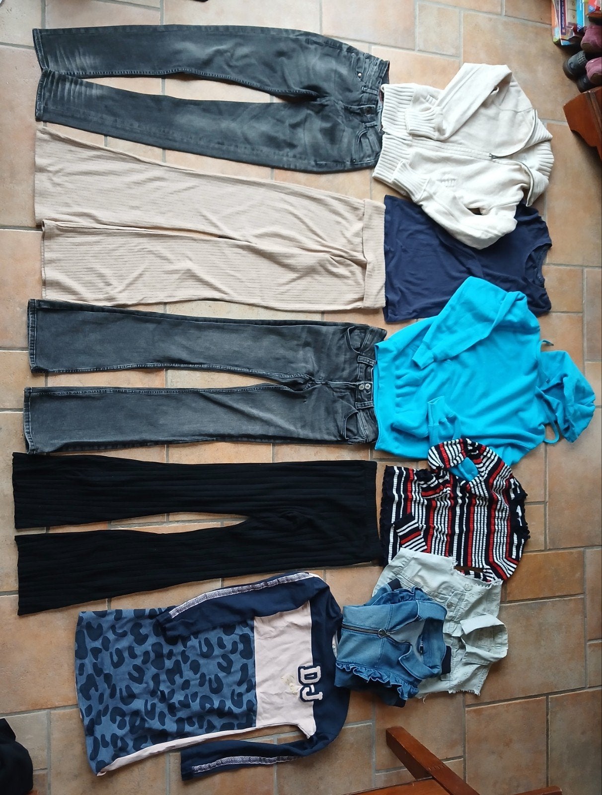 kledingpakket meisje maat 164, Ophalen of Verzenden, Gebruikt, Maat 164