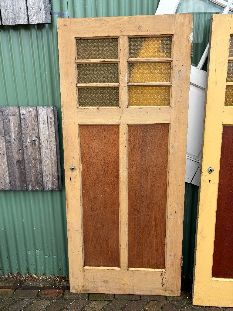 Oude deuren antiek binnen deur ( 020 ), Ophalen, Gebruikt, 80 tot 100 cm, Binnendeur