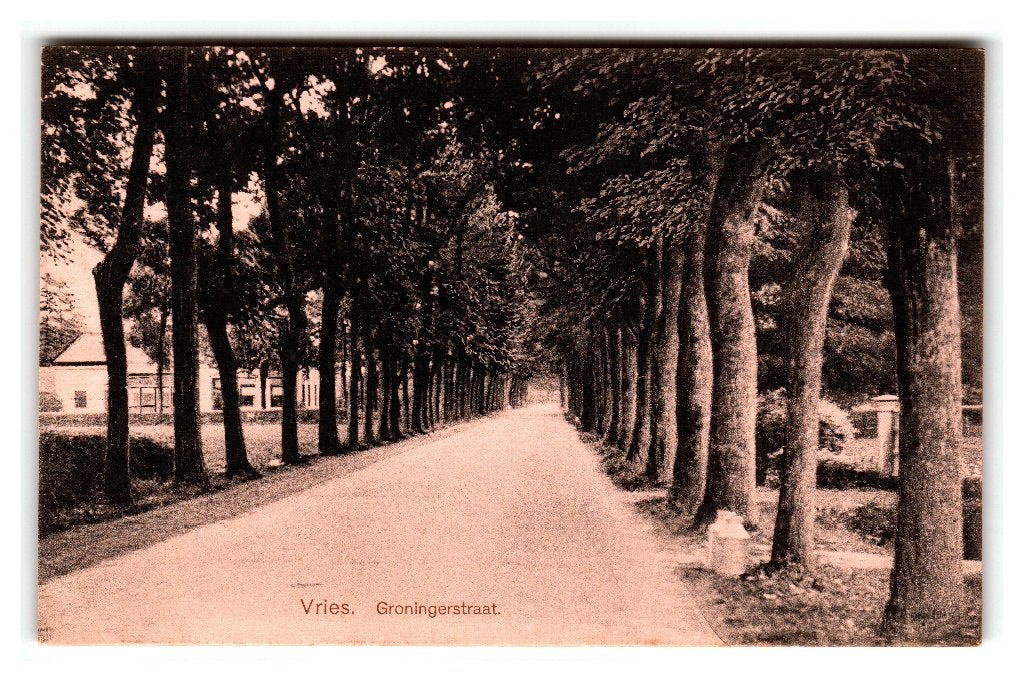 Vries, Groningerstraat, Ophalen of Verzenden, 1920 tot 1940, Ongelopen, Drenthe