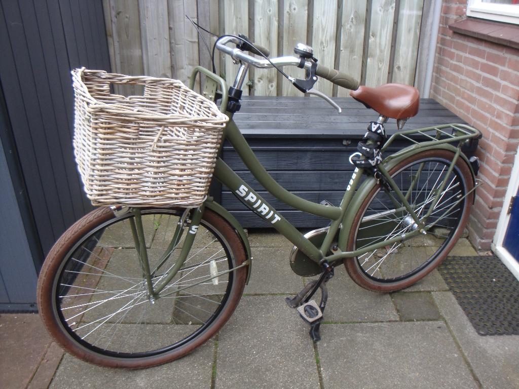 degelijke spirit cargo dames/transportfiets 53 cm 3V, Fietsen en Brommers, Fietsen | Dames | Damesfietsen, Terugtraprem, Versnellingen
