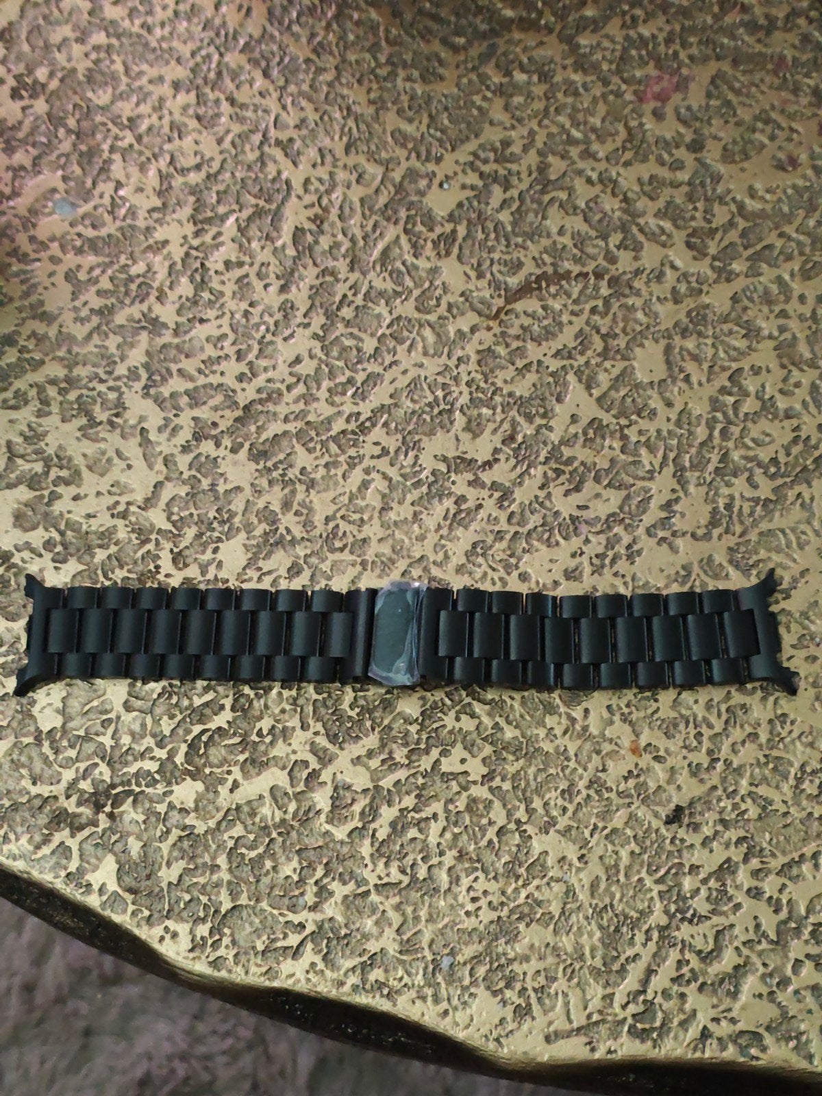 samsung galaxy watch 9 44mm stalen bandje zwart, Ophalen of Verzenden, Nieuw, Bandje, Samsung galaxy watch 9