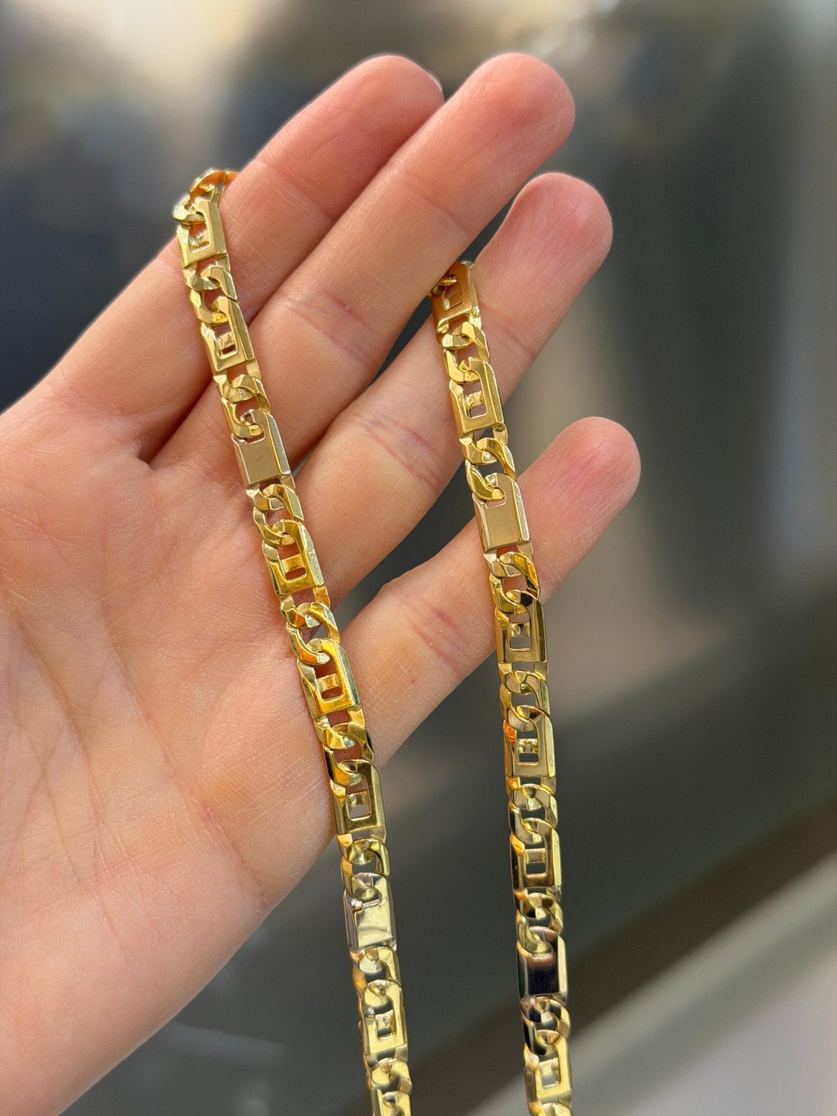 18KT Goud - 60.8 Gram - Ketting - ROLLIE - Herenketting, Ophalen, Nieuw, Goud