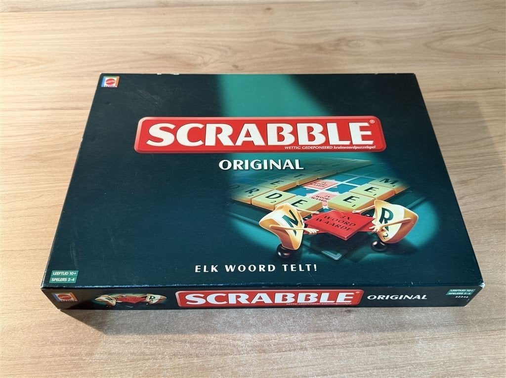 scrabble original - s6865, Verzenden, Zo goed als nieuw