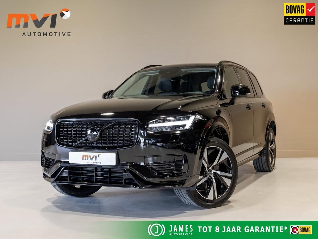 Volvo XC90 2.0 T8 Recharge AWD R-Design 7 zitter / 390pk / T, 4 cilinders, 7 stoelen, Zwart, Bedrijf