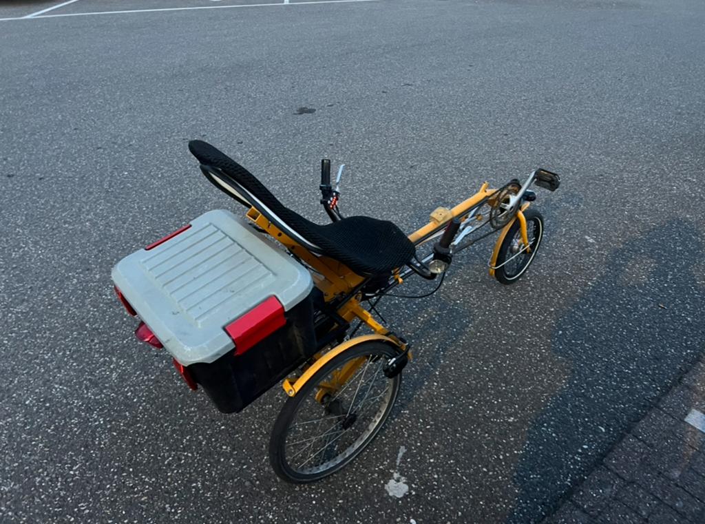 Electrischeу trike ligfiets te koop, Ophalen of Verzenden, Zo goed als nieuw, Overige merken