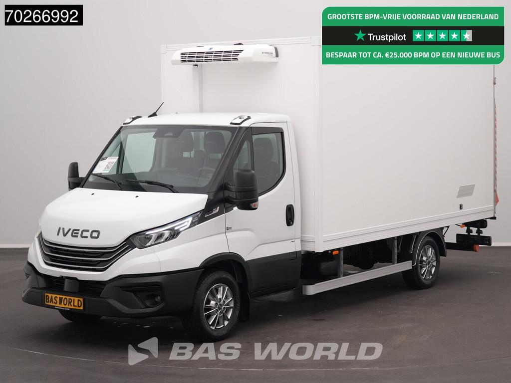 Iveco Daily 35S18 BPM VRIJ! 3.0L Laadklep Koelwagen Vriezer, Auto's, Bestelauto's, Automaat, Stof, Euro 6, 4 cilinders