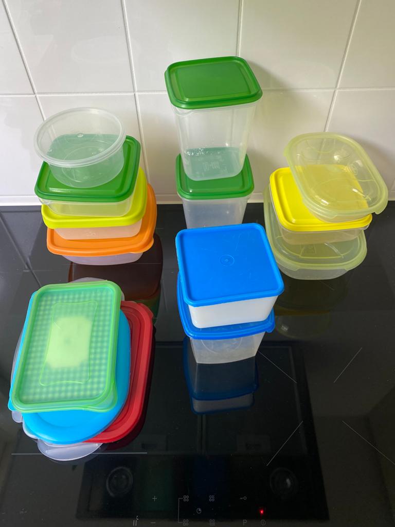 Gratis Tupperware, Ophalen, Gebruikt, Bak of Kom
