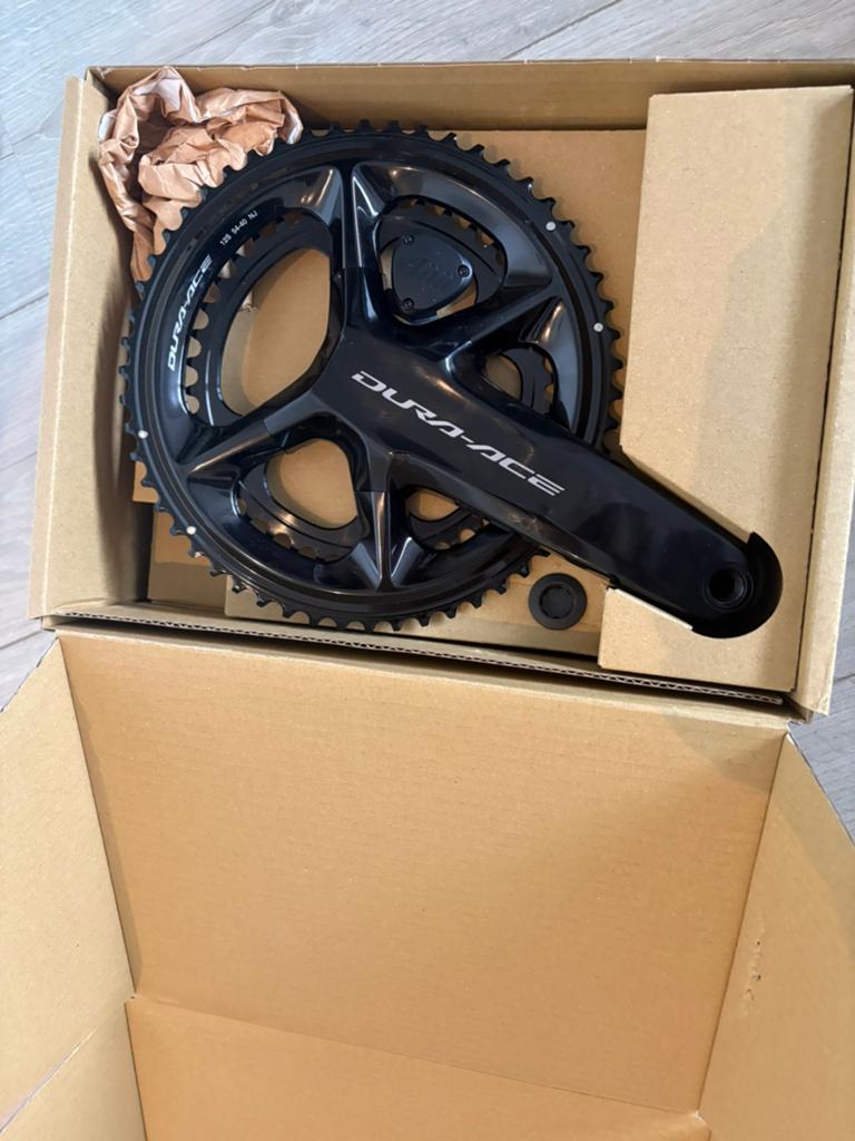Shimano Dura Ace Crankstel 172.5mm 54/40 met 4ii Powermeter, Fietsen en Brommers, Fietsonderdelen, Ophalen of Verzenden, Nieuw