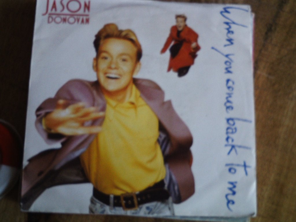 Jason Donovan - When You Come Back To Me (7 inch vinyl)  28s, Cd's en Dvd's, 7 inch, Ophalen of Verzenden, Zo goed als nieuw, Overige typen