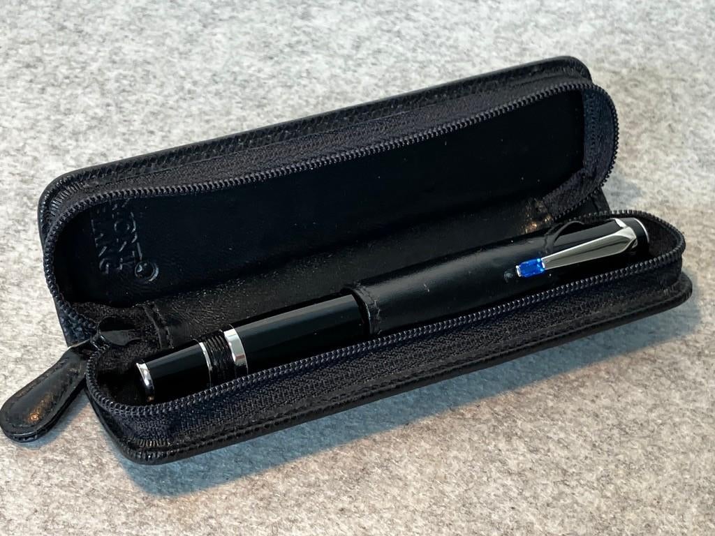 Montblanc Bohème Bleu rollerball pen ca. 2010 met etui, Verzenden, Zo goed als nieuw, Overige typen, Mont Blanc