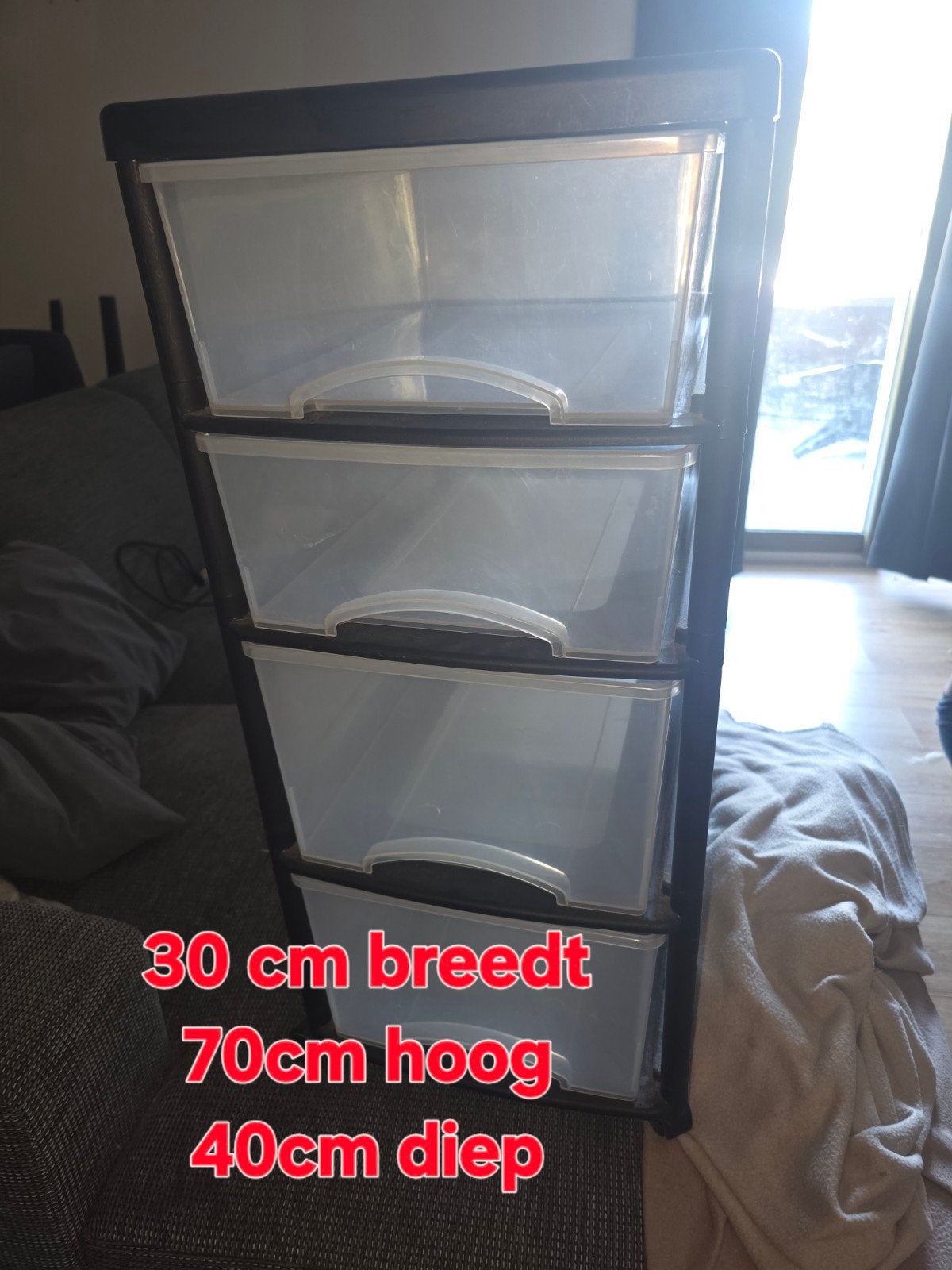 Ladekastje, Huis en Inrichting, Kasten | Ladekasten, Ophalen, Minder dan 50 cm, 3 of 4 laden, Minder dan 100 cm