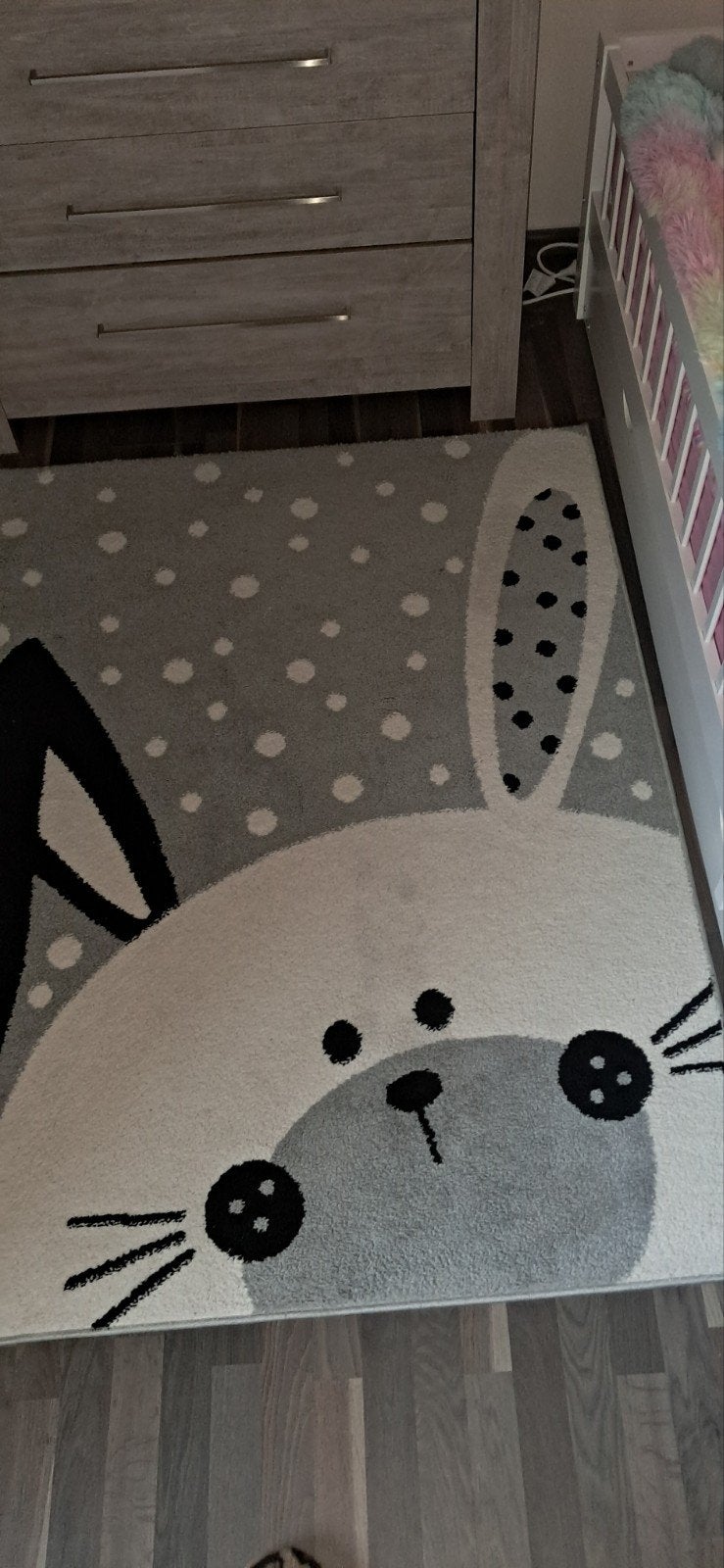 tapijt / mat 120 x 160 konijn nooit gegeten en schoenen op, Ophalen of Verzenden