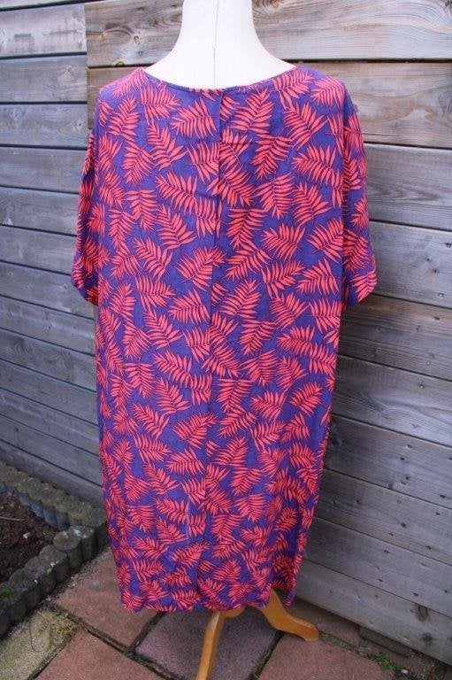 Jurk donkerblauw/ rood Mart Visser mt XXL Vaste prijs, Mart Visser, Maat 46/48 (XL) of groter, Ophalen of Verzenden, Zo goed als nieuw