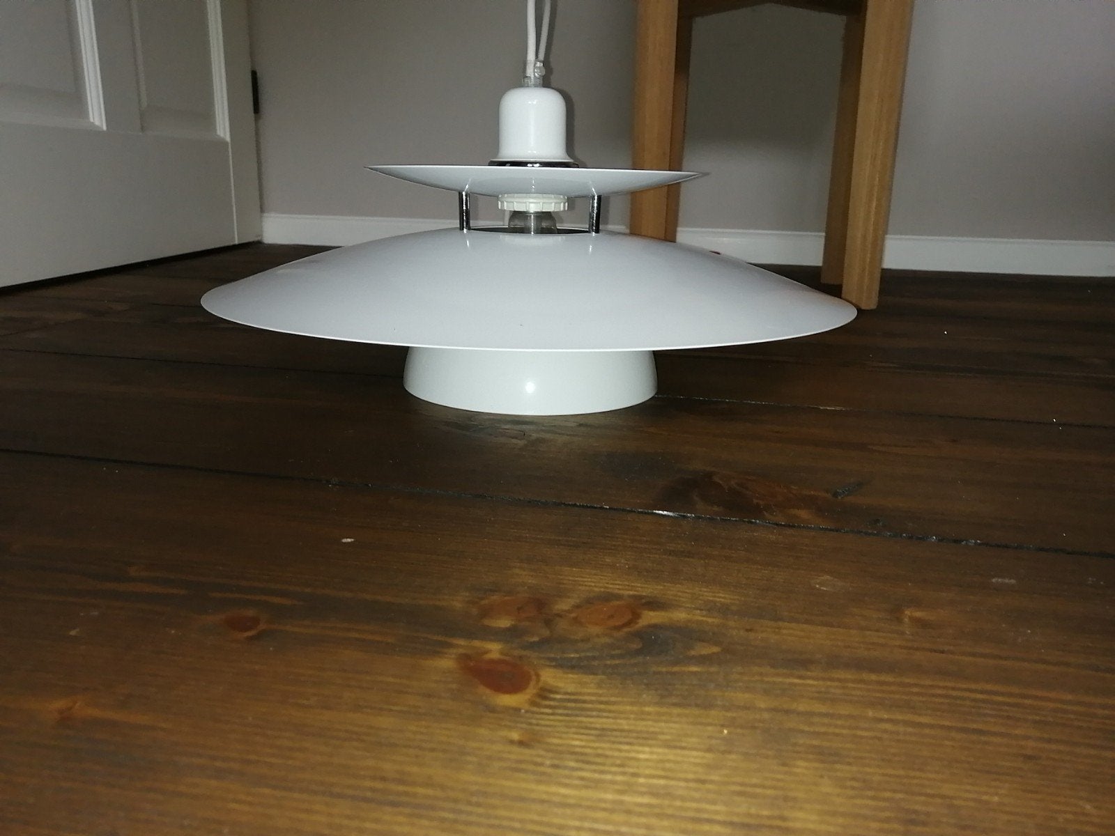 Louis Poulsen Hanglamp lookalike, Huis en Inrichting, Lampen | Hanglampen, Ophalen of Verzenden, Zo goed als nieuw, Metaal, Scandinavisch