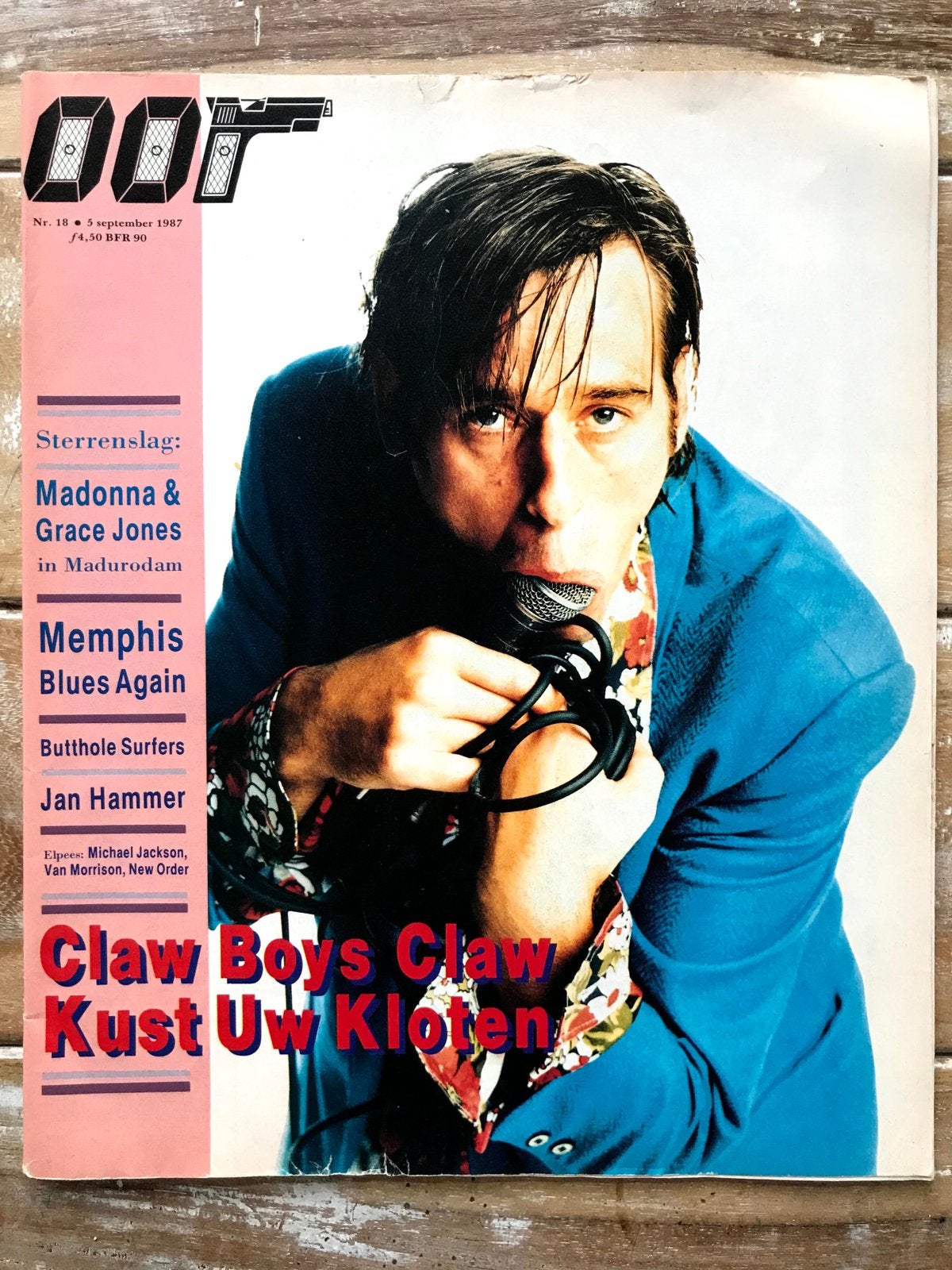OOR Magazine 1987 CLAW BOYS CLAW Madonna MEMPHIS SUN SOUND, Ophalen of Verzenden, Zo goed als nieuw, Muziek, Film of Tv