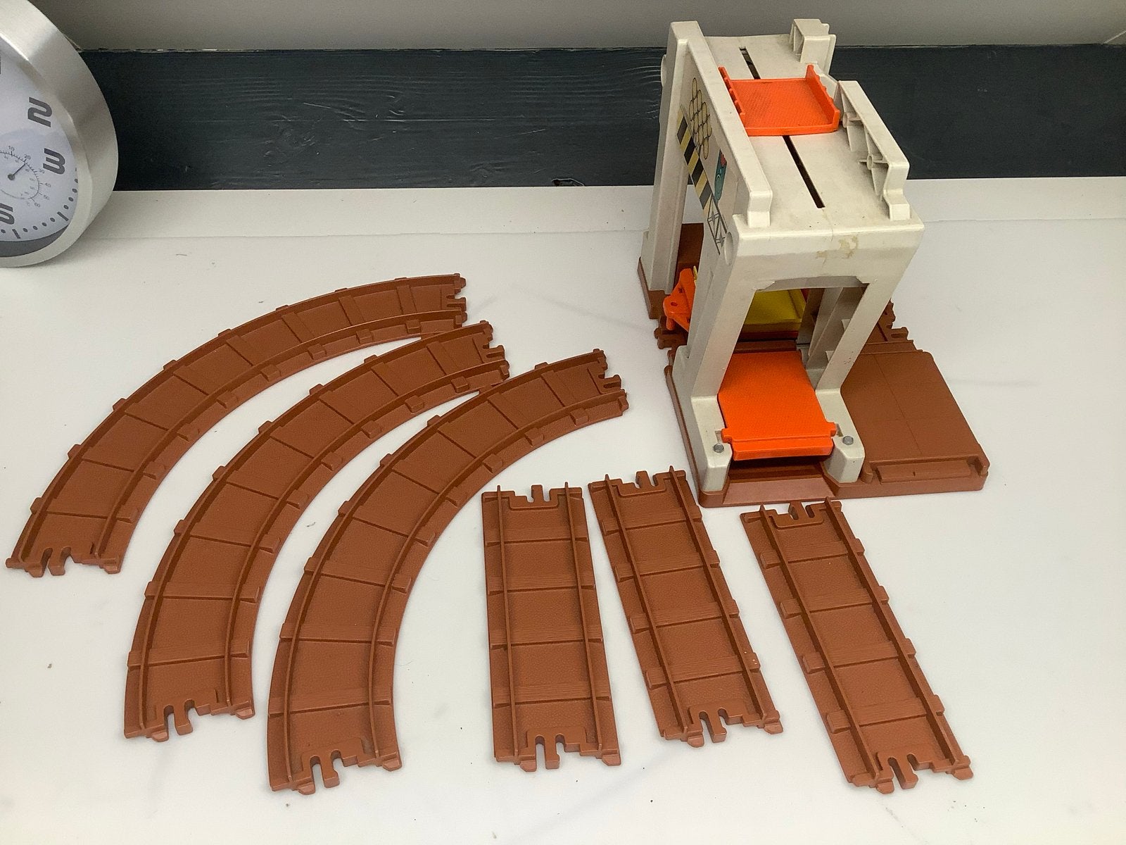 Vintage Fisher-Price Lift & Load Railroad Speelset, Ophalen of Verzenden, Gebruikt, Speelset