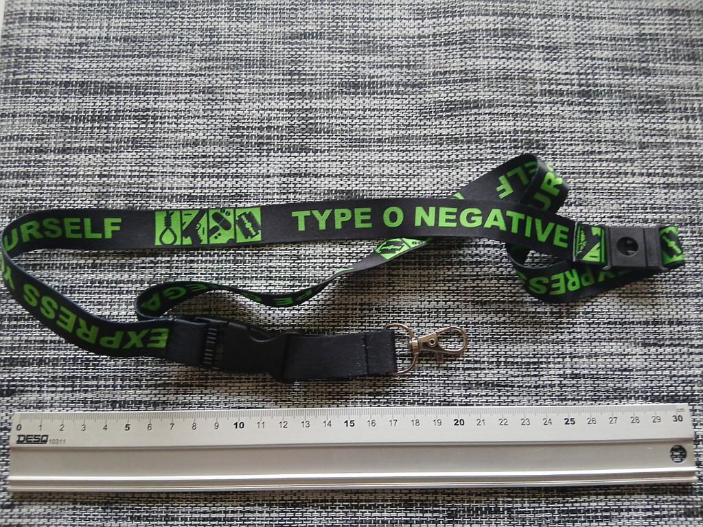 Type O Negative erg mooie lanyard , cordon, keycord, Verzenden, Nieuw, Gebruiksvoorwerp