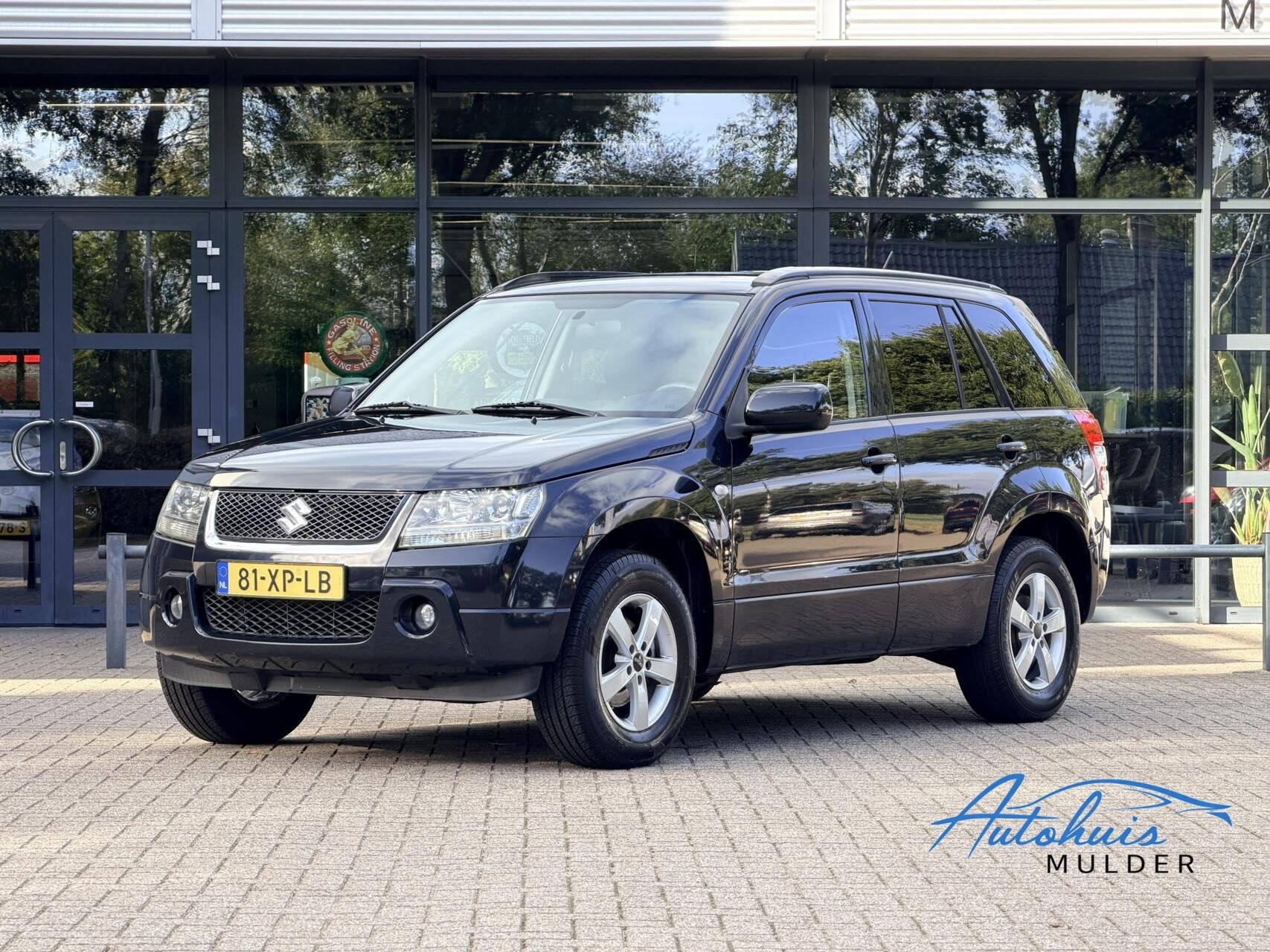 Suzuki Grand Vitara 2.0-16V Shogun | 4x4 | Trekhaak | Airco, Auto's, Zwart, 4 cilinders, 1850 kg, Grand Vitara
