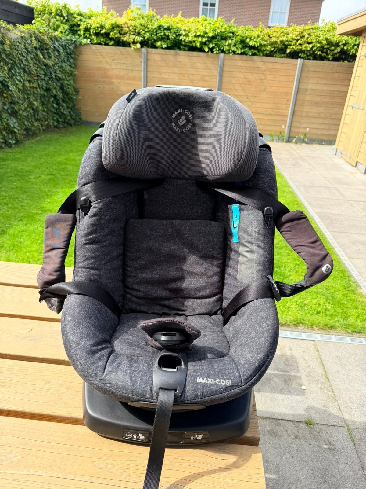 Maxi cosi met draaibase, Kinderen en Baby's, Autostoeltjes, Ophalen, 9 t/m 18 kg, Zo goed als nieuw, Isofix