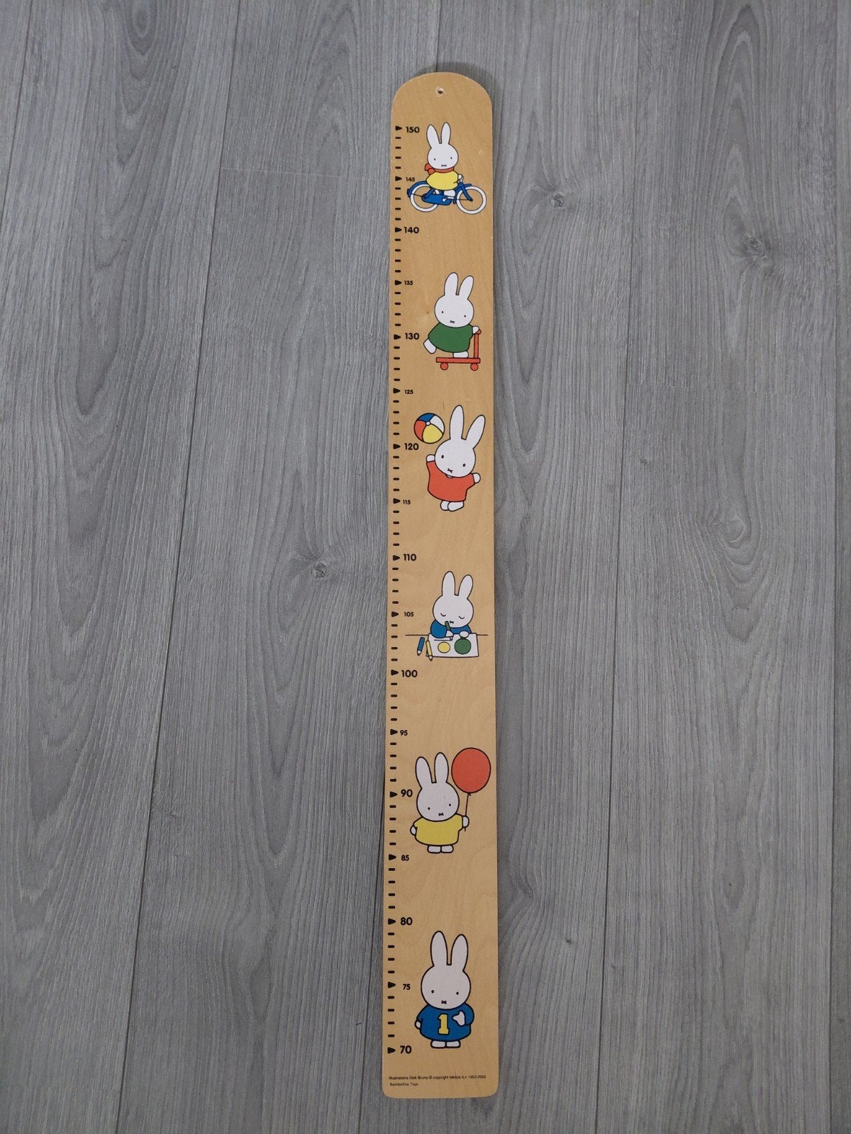 Nijntje groeimeter - Houten meetlat voor kinderen, Ophalen, Zo goed als nieuw