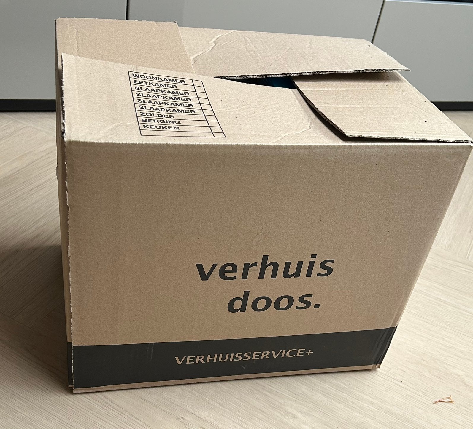 Verhuisdoos - 20 stuks, Ophalen, Doos, 40 tot 60 cm, Opvouwbaar