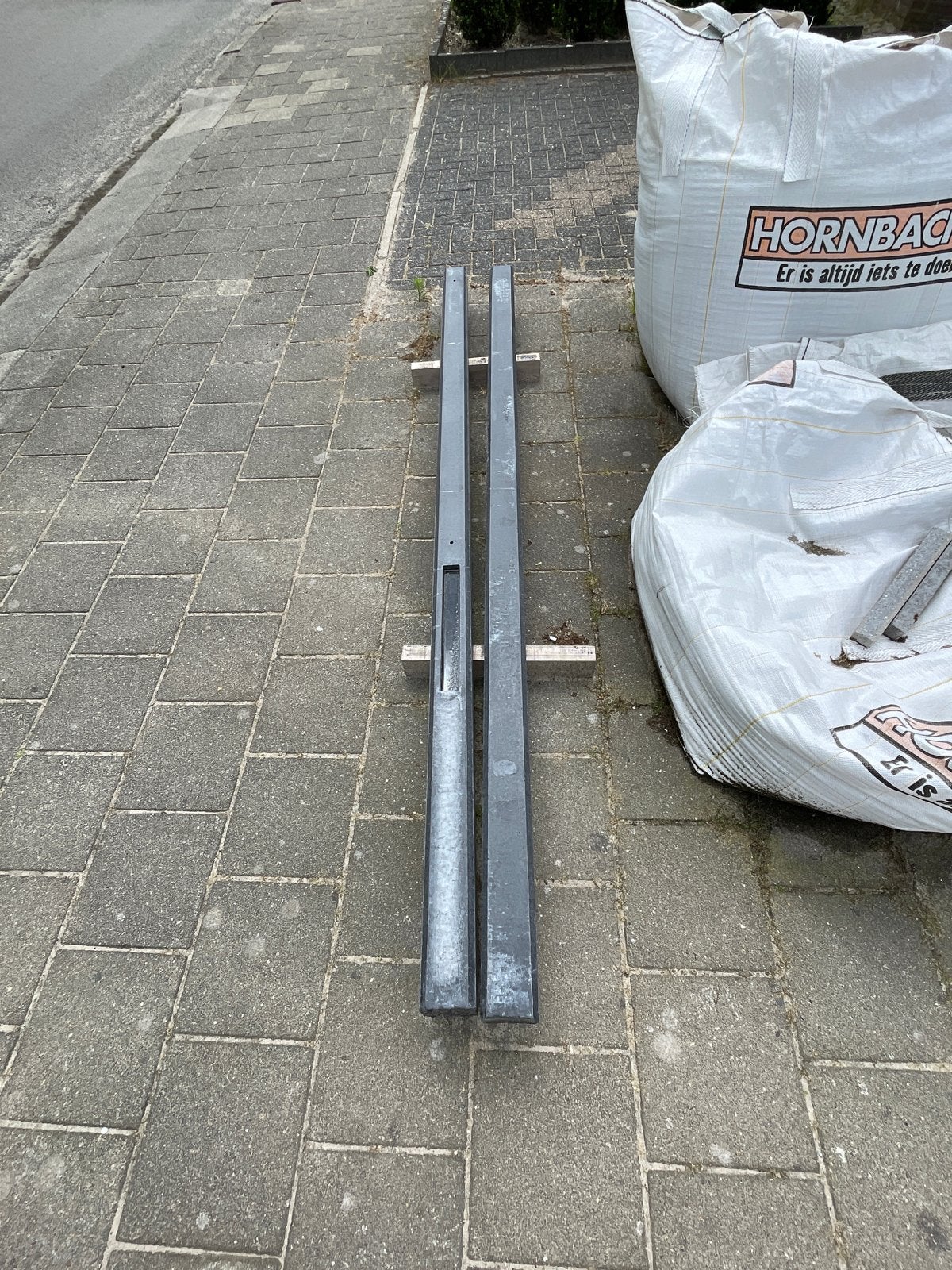 Betonpaal schutting, Ophalen, Overige materialen, Minder dan 3 meter, Nieuw