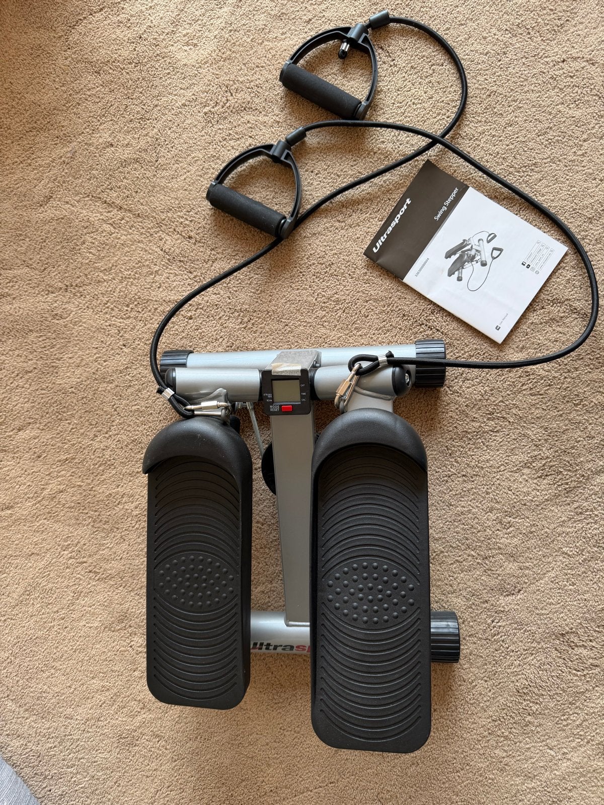 Ultrasport Swing Stepper met trainingsbanden, Ophalen, Stepapparaat, Armen, Zo goed als nieuw