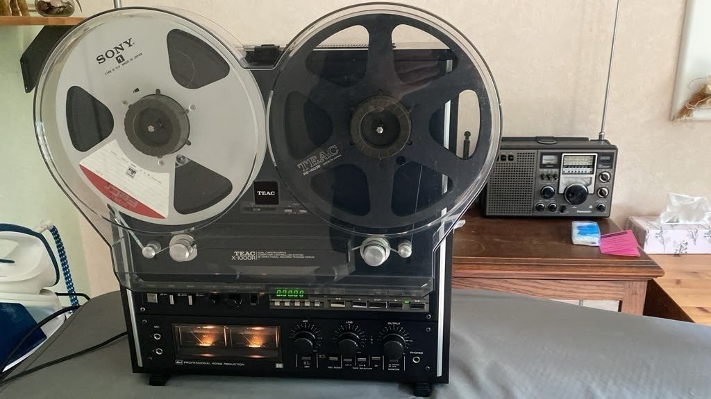 TEAC X-1000R taderecorder, Ophalen of Verzenden, Bandrecorder, Met stofkap