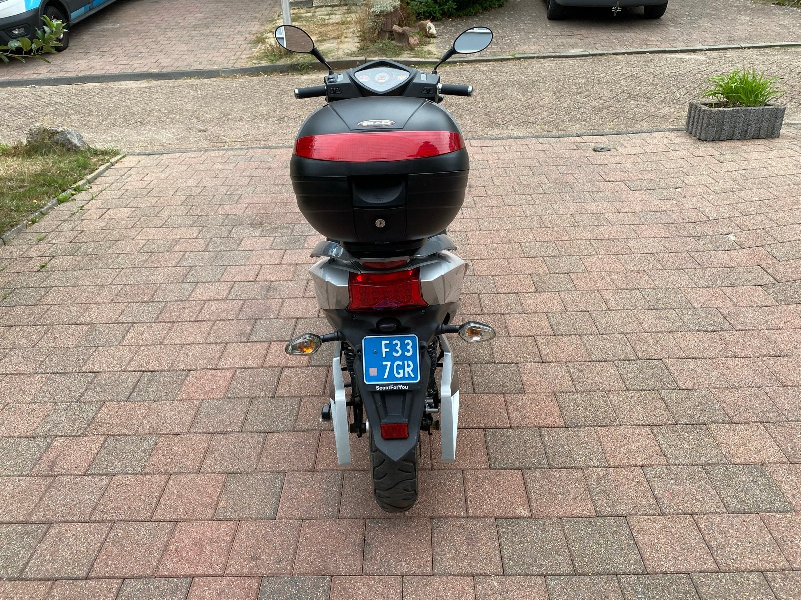 Emco Novum Elektrische Scooter - Zilver, Ophalen, Gebruikt, Elektrisch, Overige merken