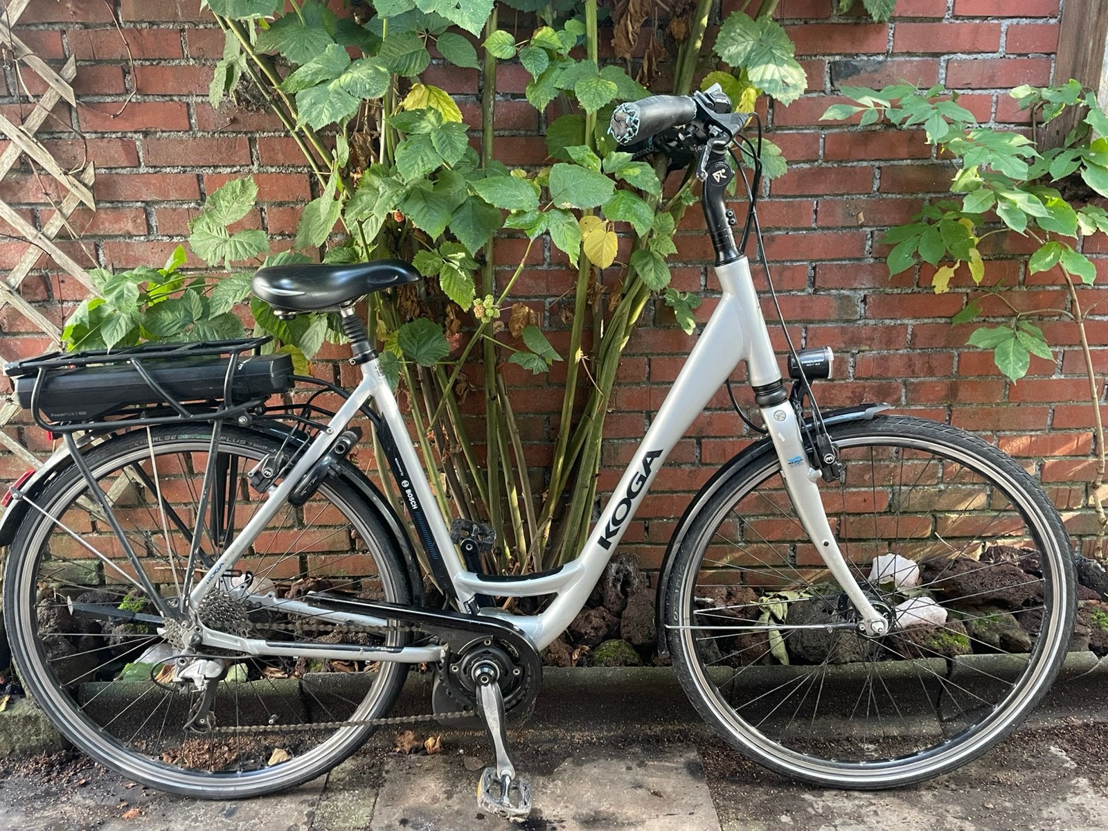 Koga E-inspire frame 57cm 10v Bosch, Gebruikt, 50 km per accu of meer, 55 tot 59 cm, Ophalen