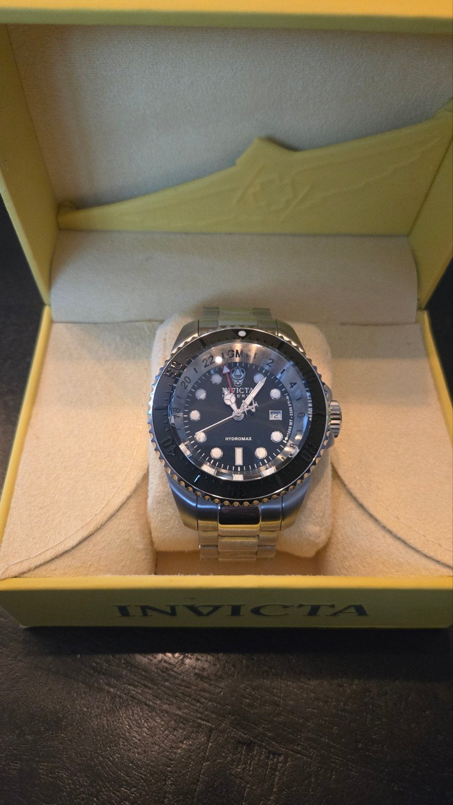Invicta 16966  Hydromax, Ophalen of Verzenden, Zo goed als nieuw, Staal, Overige merken