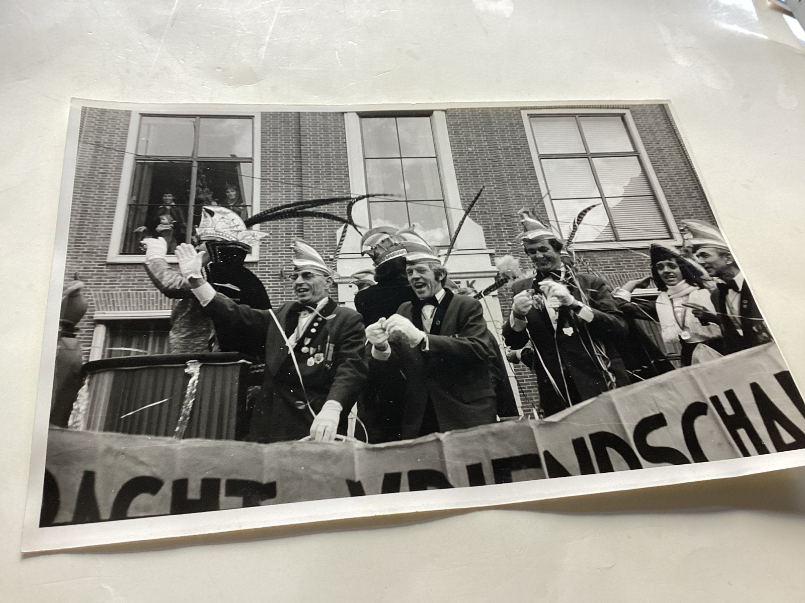 Culemborg van carnavalsoptocht afm is 15x22 cm, 1960 tot 1980, Gebruikt, Foto, Ophalen of Verzenden
