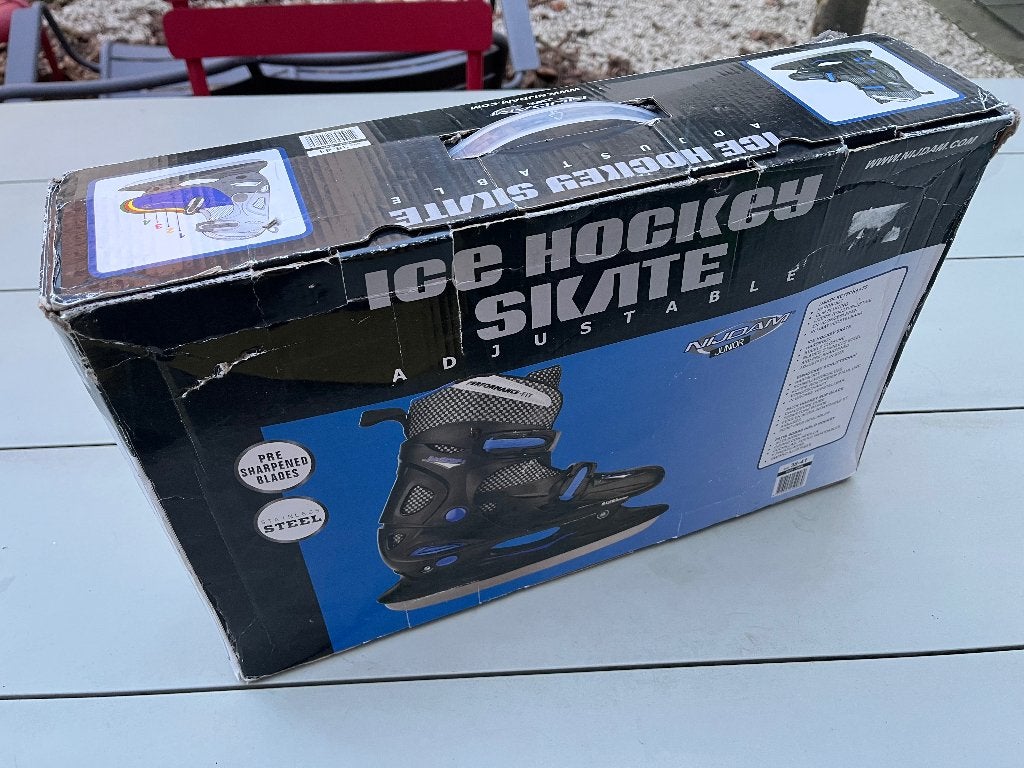 Nijdam ijshockey schaatsen junior mt 38-41, Ophalen of Verzenden, Zo goed als nieuw, IJshockeyschaatsen, Nijdam