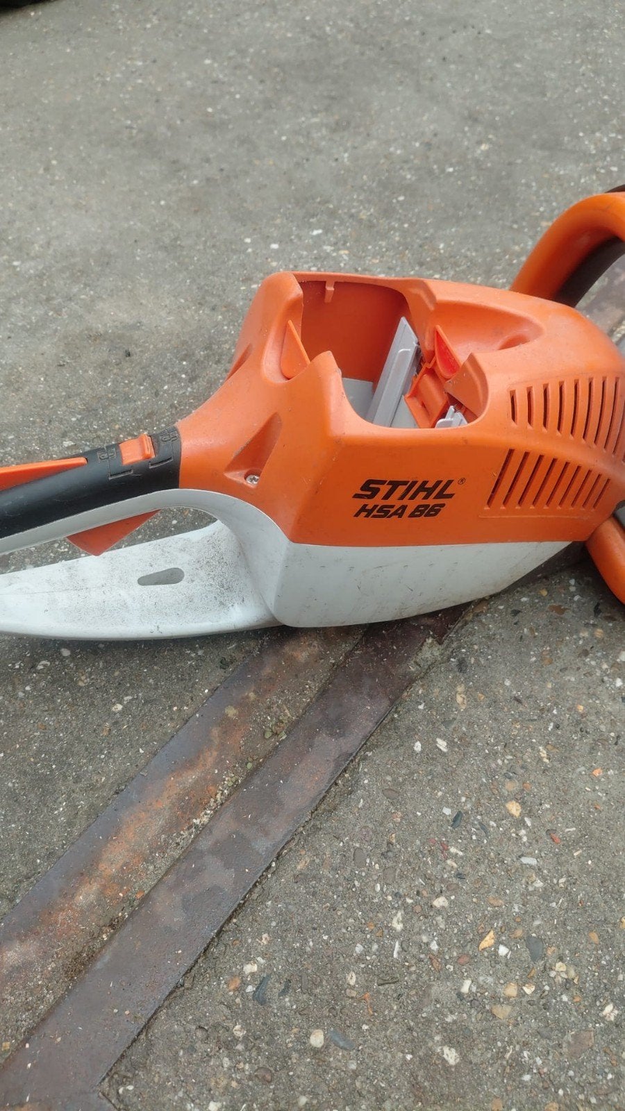 Stihl HSA 86 heggenschaar, Ophalen of Verzenden, Gebruikt, Accu