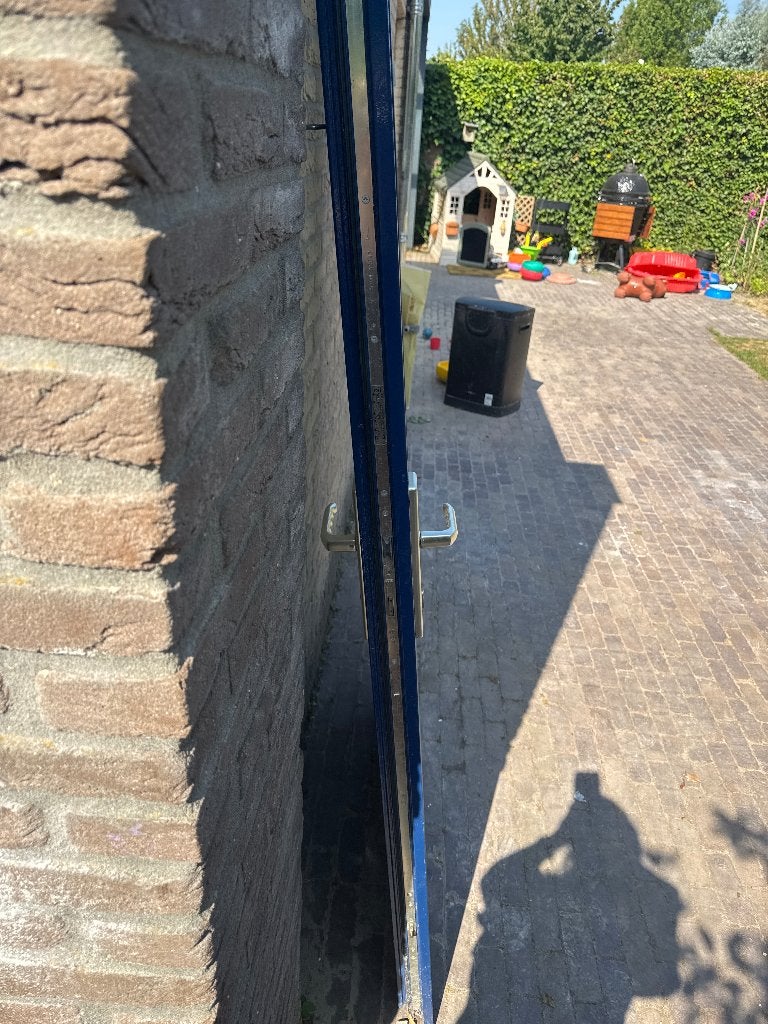 Buitendeur, Ophalen, Gebruikt, 80 tot 100 cm, 215 cm of meer