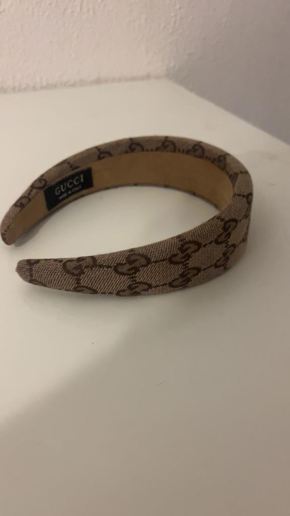 Gucci Haarband beige, Ophalen of Verzenden, Zo goed als nieuw