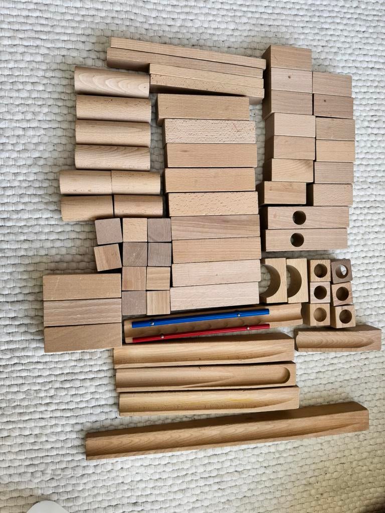 Haba houten knikkerbaan, Ophalen, Zo goed als nieuw