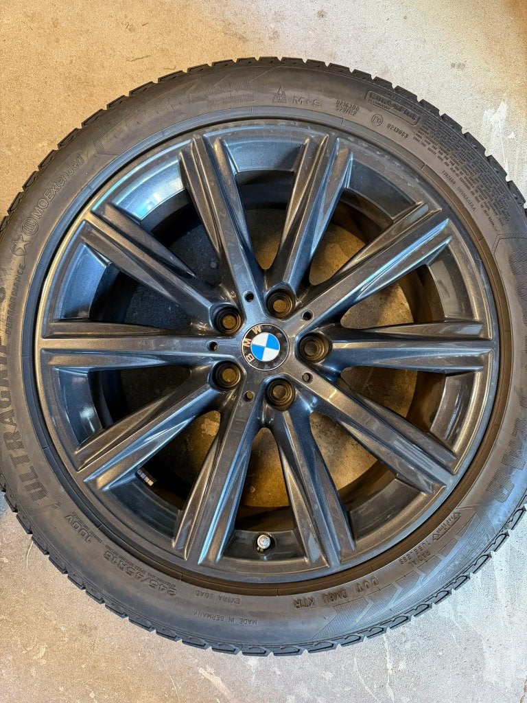 Originele BMW Styling 684 18 inch 5 Serie G30 G31 Winterset, Ophalen, 18 inch, Banden en Velgen, Winterbanden