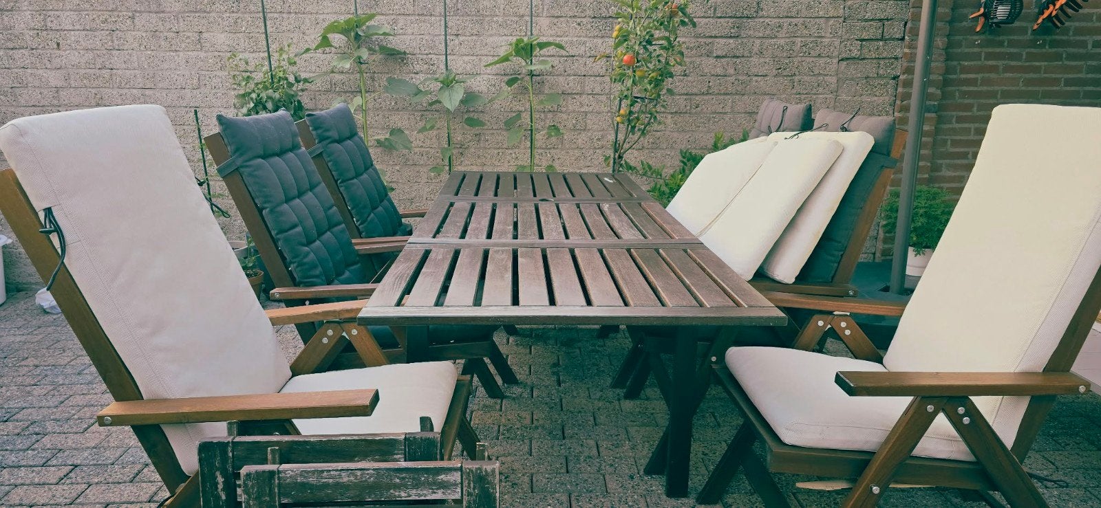 ikea tuinset, Ophalen, Gebruikt, Hout