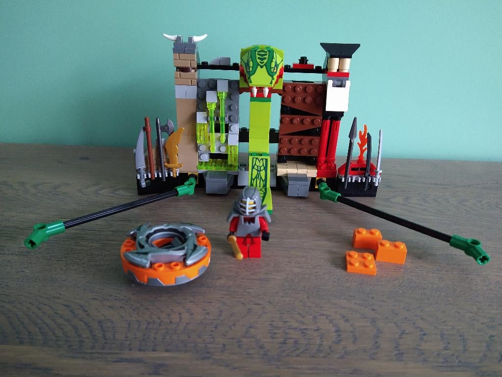Lego Ninjago Temple traning set 9558, Ophalen of Verzenden, Zo goed als nieuw, Complete set, Lego