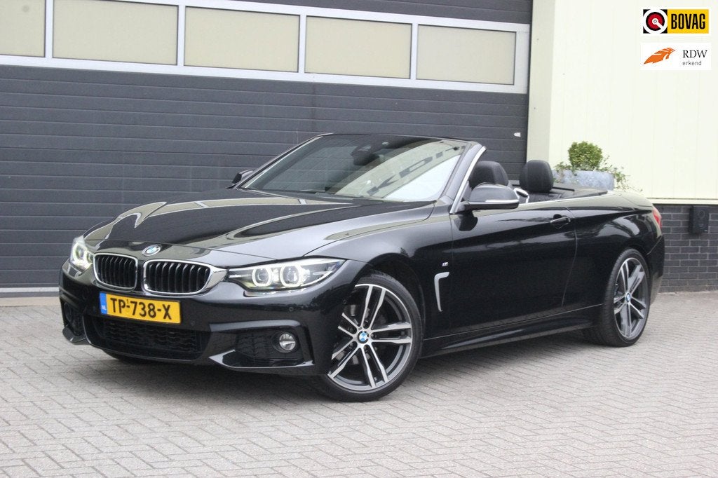 BMW 4-serie Cabrio 420i High Executive M Sport | Nekverwarmi, Auto's, BMW, Automaat, 1998 cc, Achterwielaandrijving, Gebruikt