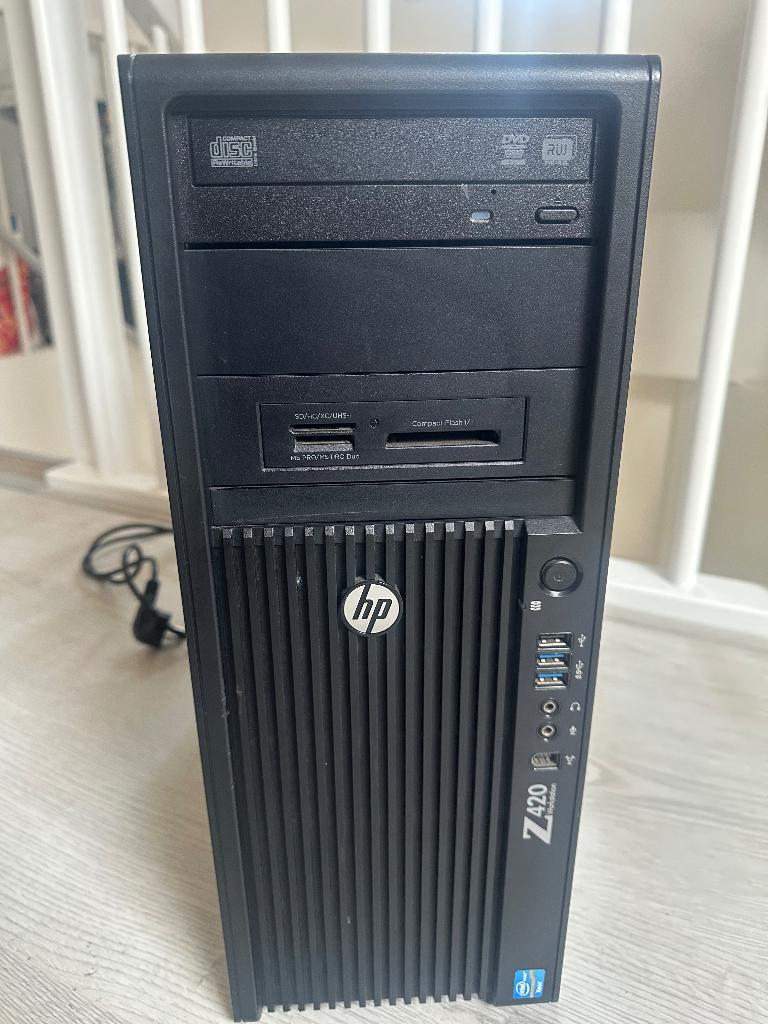 HP Z420 PC Workstation, Computers en Software, Desktop Pc's, Ophalen, Intel Xeon, Zo goed als nieuw, HP