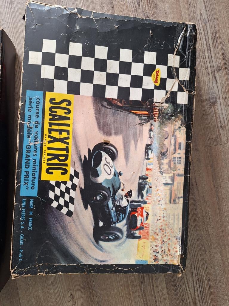 Vintage Scalextric Racebaan Set - Grand Prix, Ophalen of Verzenden, Gebruikt, Elektrisch, Overige merken