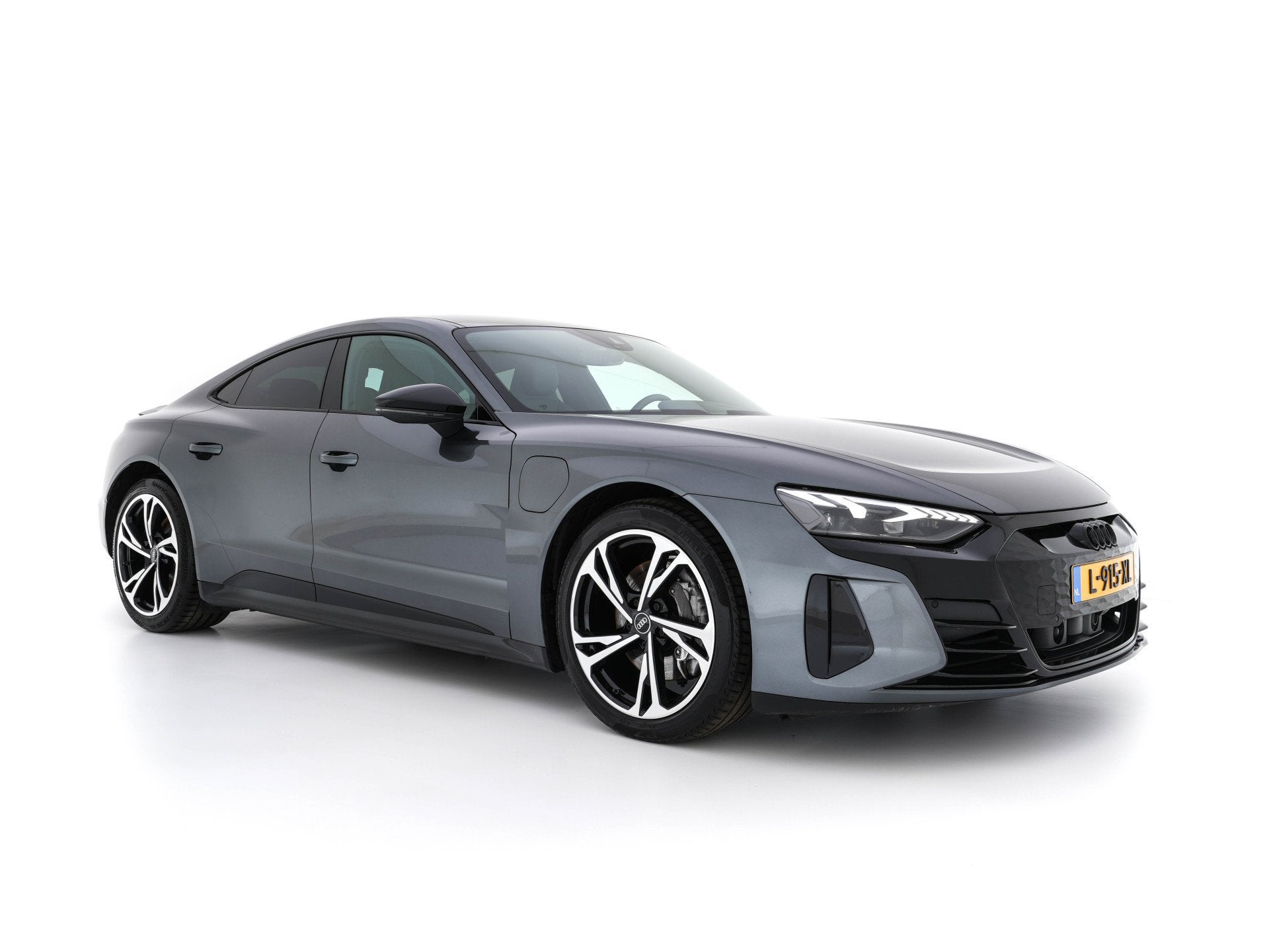 Audi e-tron GT 93 kWh Quattro (3-Fase-11 kW) {SOH-93%} (INCL, Auto's, Audi, Automaat, 479 km, Zwart, 93 kWh