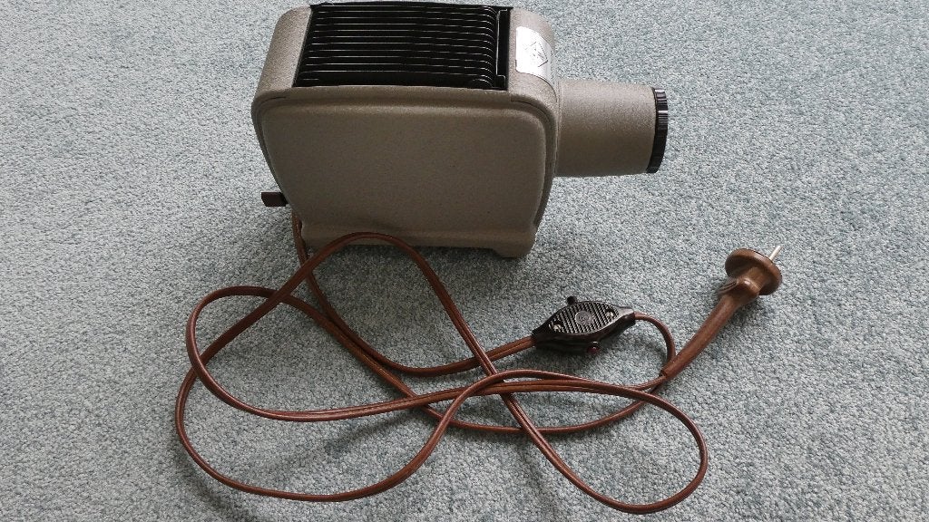 Diaprojector Agfa, Verzenden